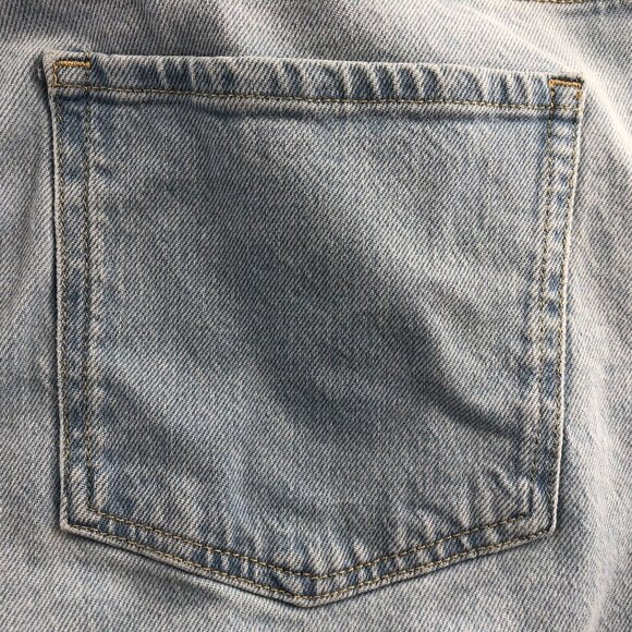 Aeropostale Womens Mom Jeans 16 Regular Blue Light Wash Denim Casual Stretch - Picture 12 of 14